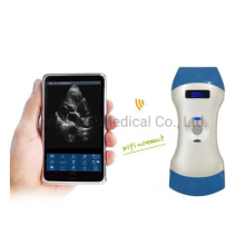 128 Elements Wireless Probe Veterinary Ultrasound Scanner